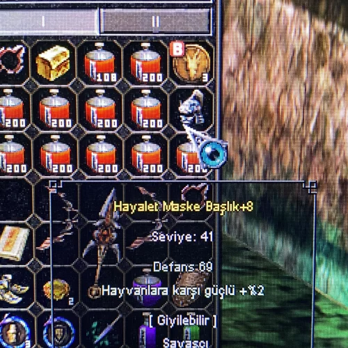  HAYALET MASKE KASK +8